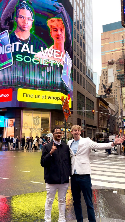 Jadon Lee — Times Square billboard