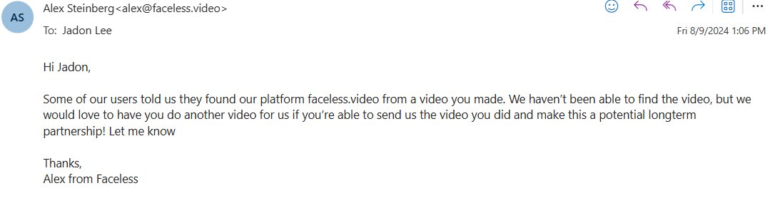 faceless.video email